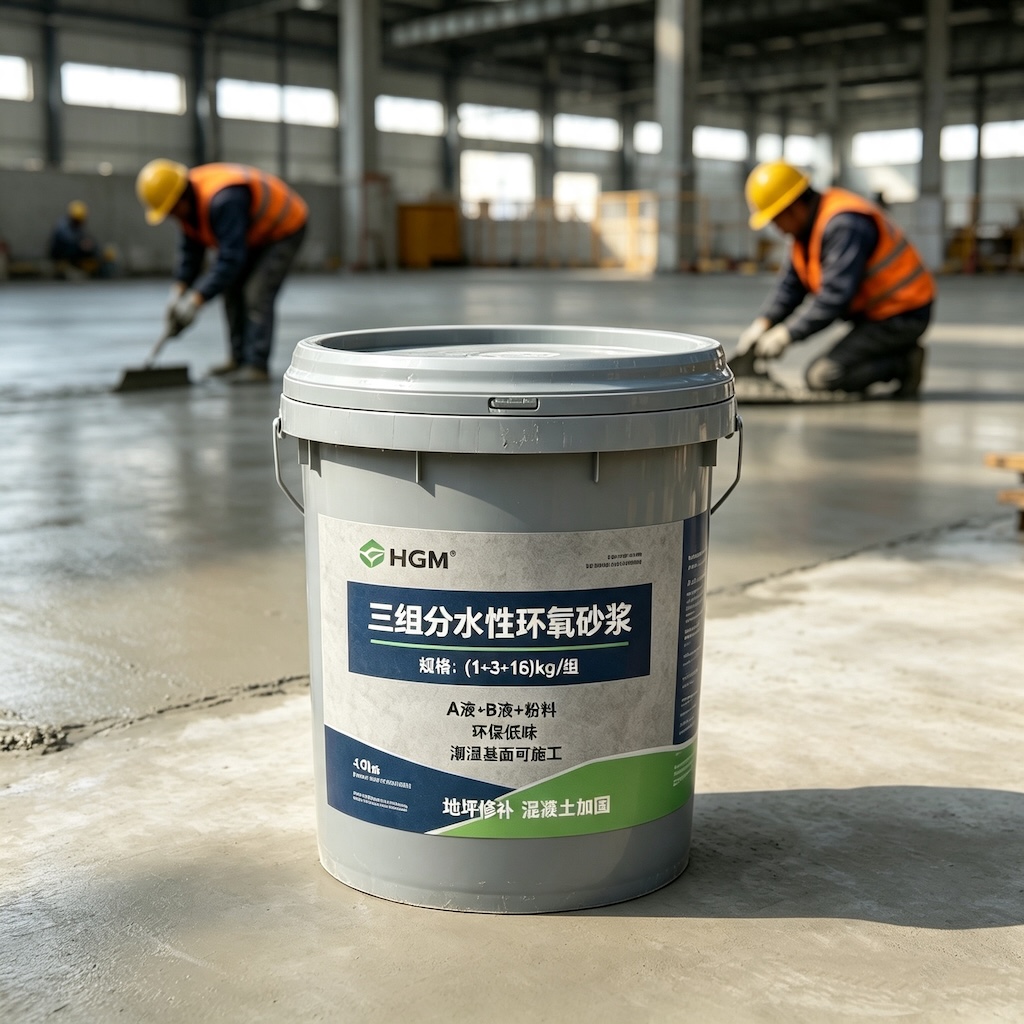 习水三组份水性环氧砂浆